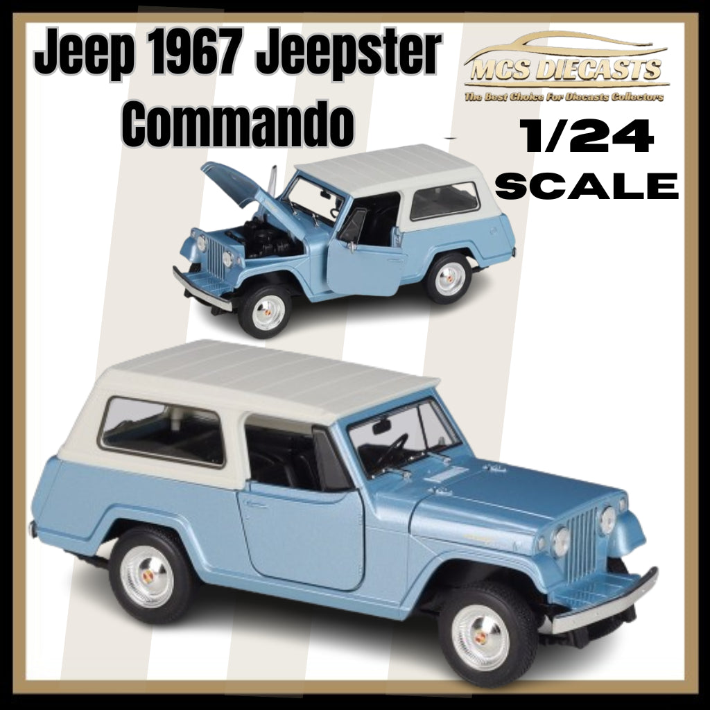 1:24 Jeep 1967 Jeepster Commando