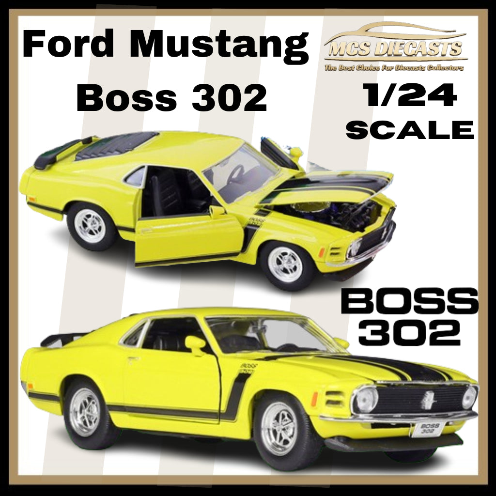 1:24 Ford Mustang Boss 302