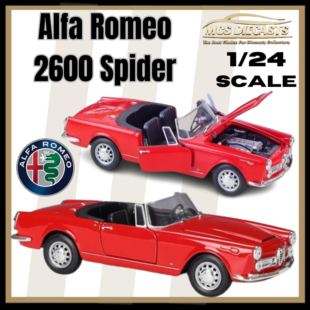 1:24 Alfa Romeo 2600 Spider
