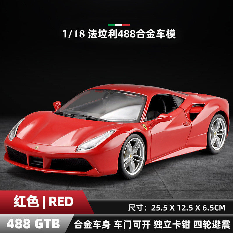 1/18 Burago Ferrari 488 GTB