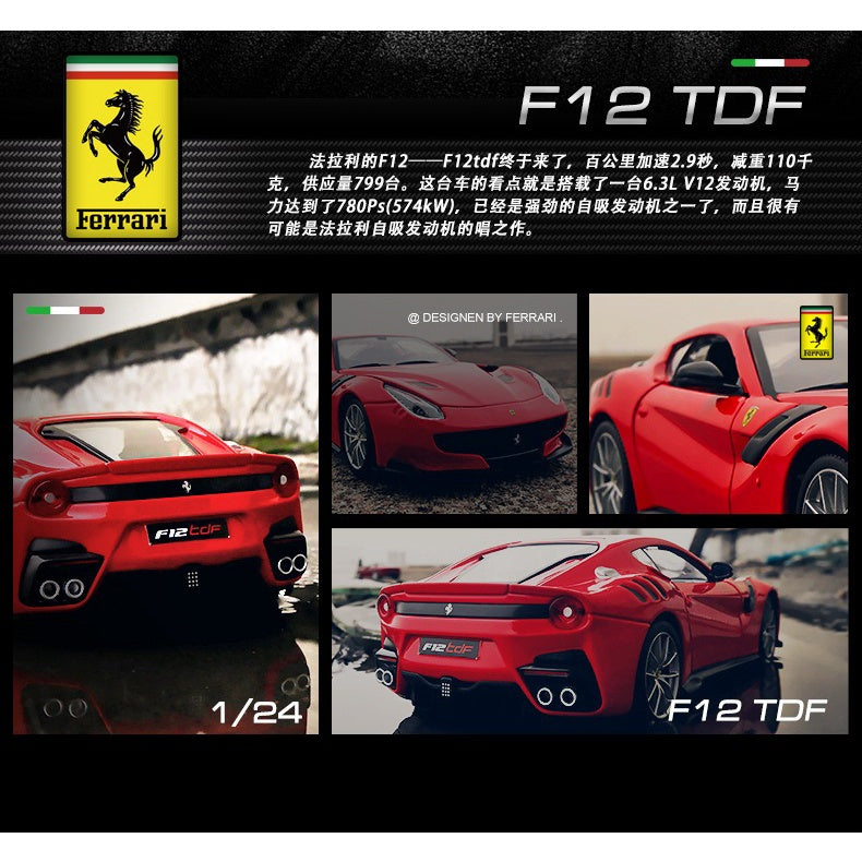 1:24 BBurago Ferrari F12 TDF
