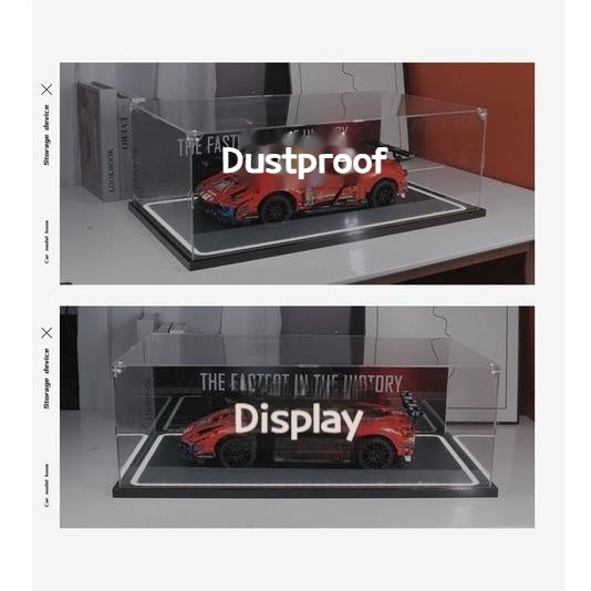 Acrylic Dustproof Transparent Assembly Parking Lot