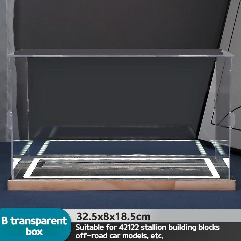 Transparent Acrylic Parking Lot for Stallion Cross-country Car Model